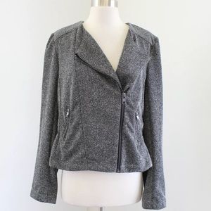 NWT Catherine Malandrino Asymmetrical Zip Jacket